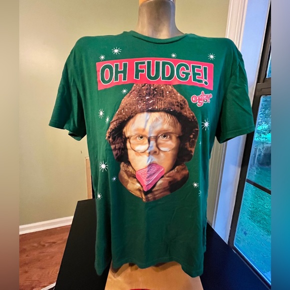 A Christmas Story “Oh Fudge” Pajama Set - Size Adult Large - Picture 3 of 12